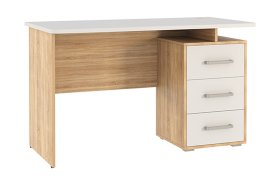 Стол компьютерный 1200 Лайт-2 дуб сонома/белый в Радужном - raduzhnyj.mebel-tymen.ru | фото