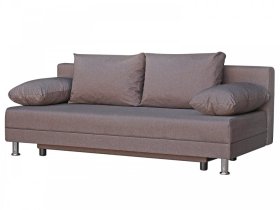 Диван Комфорт без подлокотников 4 подушки балтик битер в Радужном - raduzhnyj.mebel-tymen.ru | фото