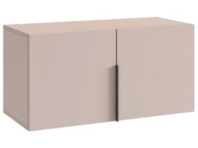 Антресоль двухдверная L800 Баско кашемир в Радужном - raduzhnyj.mebel-tymen.ru | фото