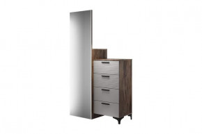 Брента Комод с зеркалом Жемчуг в Радужном - raduzhnyj.mebel-tymen.ru | фото