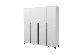 Брента Шкаф ШР-4 Белый в Радужном - raduzhnyj.mebel-tymen.ru | фото