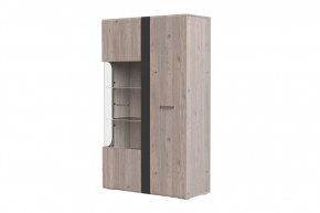 "БРИЗ" шкаф-витрина, 2 дверцы в Радужном - raduzhnyj.mebel-tymen.ru | фото