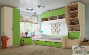 Детская "Киви", набор №1 в Радужном - raduzhnyj.mebel-tymen.ru | фото