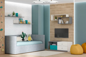 Детская Клео ОК-6, графит, миндаль, океан Диал в Радужном - raduzhnyj.mebel-tymen.ru | фото