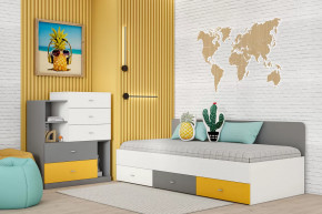 Детская Клео С-4, графит, миндаль, солнечный Диал в Радужном - raduzhnyj.mebel-tymen.ru | фото