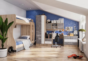 Детская спальня Колибри-Лофт в Радужном - raduzhnyj.mebel-tymen.ru | фото