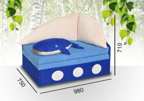 Детский Диван-Кровать Парус в Радужном - raduzhnyj.mebel-tymen.ru | фото