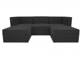 Диван модульный угловой Бергамо пять секций Dream Grafit кат. 3 в Радужном - raduzhnyj.mebel-tymen.ru | фото