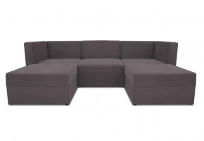 Диван модульный угловой Бергамо пять секций Dream Grey кат. 3 в Радужном - raduzhnyj.mebel-tymen.ru | фото