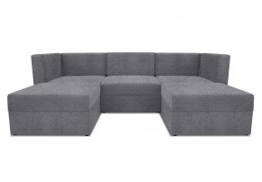 Диван модульный угловой Бергамо пять секций Savana plus Ash кат. 1 в Радужном - raduzhnyj.mebel-tymen.ru | фото