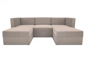 Диван модульный угловой Бергамо пять секций Savana plus Ivory кат. 1 в Радужном - raduzhnyj.mebel-tymen.ru | фото