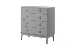 Фарго Комод 5 ящиков 890 Антрацит в Радужном - raduzhnyj.mebel-tymen.ru | фото