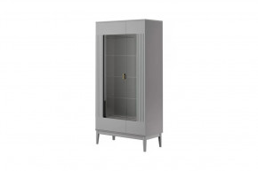 Фарго Шкаф витрина ШР-2 Антрацит в Радужном - raduzhnyj.mebel-tymen.ru | фото