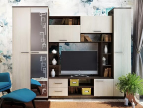 Гостиная Флора венге-дуб в Радужном - raduzhnyj.mebel-tymen.ru | фото