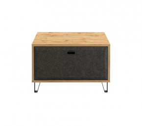 GRACE тумба KOM1K (Дуб наварра/Графит) в Радужном - raduzhnyj.mebel-tymen.ru | фото