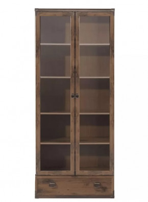 ИНДИАНА шкаф-витрина JWIT 2d1s (Дуб саттер) в Радужном - raduzhnyj.mebel-tymen.ru | фото