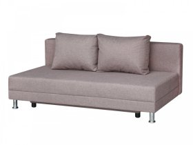 Диван Комфорт Лайт без подлокотников 2 подушки латте в Радужном - raduzhnyj.mebel-tymen.ru | фото