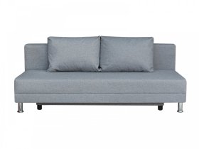 Диван Комфорт Лайт без подлокотников 2 подушки грей в Радужном - raduzhnyj.mebel-tymen.ru | фото