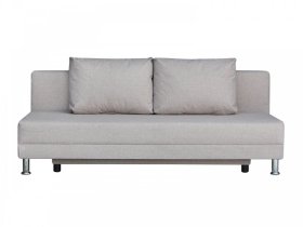 Диван Комфорт Лайт без подлокотников 2 подушки кэмел в Радужном - raduzhnyj.mebel-tymen.ru | фото