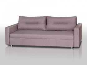 Диван Комфорт с прямыми подлокотниками латте в Радужном - raduzhnyj.mebel-tymen.ru | фото