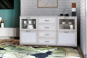 Комод №7 Экокожа Зарон в Радужном - raduzhnyj.mebel-tymen.ru | фото