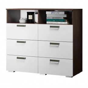 Комод Азаро венге/белый глянец в Радужном - raduzhnyj.mebel-tymen.ru | фото