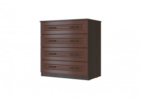 Комод "Кантри" 4 ящика, орех в Радужном - raduzhnyj.mebel-tymen.ru | фото