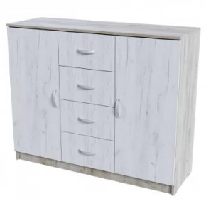 Комод КМ 555-М Спальня Басса Дуб крафт в Радужном - raduzhnyj.mebel-tymen.ru | фото