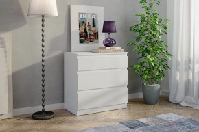 Комод Морвик 3 ящика в Радужном - raduzhnyj.mebel-tymen.ru | фото