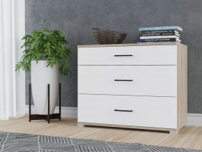 Комод Victor Сонома-Белый в Радужном - raduzhnyj.mebel-tymen.ru | фото