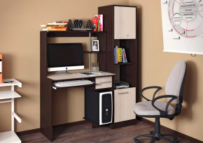 Компьютерный стол Дебют с пеналом в Радужном - raduzhnyj.mebel-tymen.ru | фото