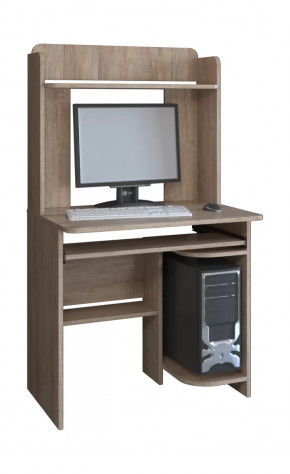 Компьютерный стол КЛ №5.5 Дуб баррик в Радужном - raduzhnyj.mebel-tymen.ru | фото