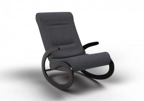 Кресло-качалка Мальта ткань графит в Радужном - raduzhnyj.mebel-tymen.ru | фото