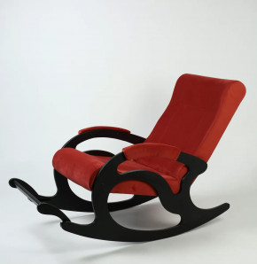 Кресло-качалка Тироль ткань-Терракот в Радужном - raduzhnyj.mebel-tymen.ru | фото