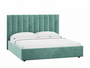 Кровать 1800 Ингрид 312 Велюр Ультра Минт в Радужном - raduzhnyj.mebel-tymen.ru | фото