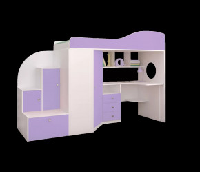 Кровать-чердак Кадет 1 Ярофф в Радужном - raduzhnyj.mebel-tymen.ru | фото