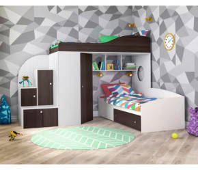 Кровать-чердак Кадет 2 Ярофф в Радужном - raduzhnyj.mebel-tymen.ru | фото