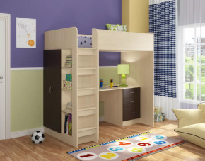 Кровать-чердак Теремок-3 в Радужном - raduzhnyj.mebel-tymen.ru | фото