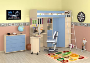 Кровать-чердак Теремок-М85 в Радужном - raduzhnyj.mebel-tymen.ru | фото