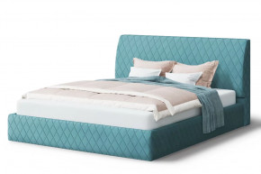 Кровать Хилтон, 2000*1400 мм, бирюзовый в Радужном - raduzhnyj.mebel-tymen.ru | фото