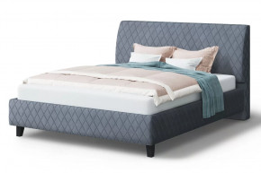 Кровать Хилтон, 2000*1600 мм, серый в Радужном - raduzhnyj.mebel-tymen.ru | фото