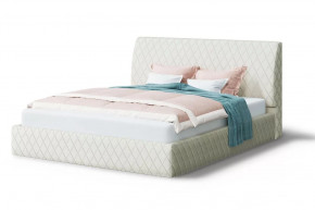 Кровать Хилтон, 2000*1800 мм, серо-белый в Радужном - raduzhnyj.mebel-tymen.ru | фото