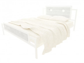 Кровать Инесса Plus белая в Радужном - raduzhnyj.mebel-tymen.ru | фото