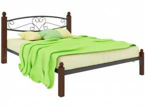 Кровать Каролина Lux чёрная в Радужном - raduzhnyj.mebel-tymen.ru | фото