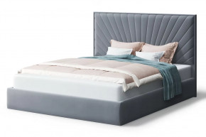 Кровать Леона, 2000*1800 мм, серый в Радужном - raduzhnyj.mebel-tymen.ru | фото