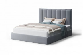 Кровать Лина, 1800*2000 мм, серый в Радужном - raduzhnyj.mebel-tymen.ru | фото