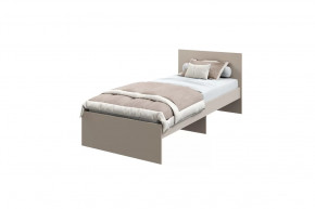 Кровать "МОНА" 2000* 900мм, (без матраса), ЛДСП кашемир (ламели) в Радужном - raduzhnyj.mebel-tymen.ru | фото