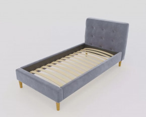 Кровать Пайли 900 Серый в Радужном - raduzhnyj.mebel-tymen.ru | фото