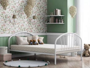 Кровать Эвора Белый в Радужном - raduzhnyj.mebel-tymen.ru | фото