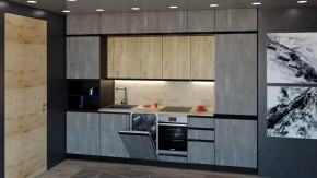 Кухонный гарнитур Адажио люкс 3000 мм в Радужном - raduzhnyj.mebel-tymen.ru | фото